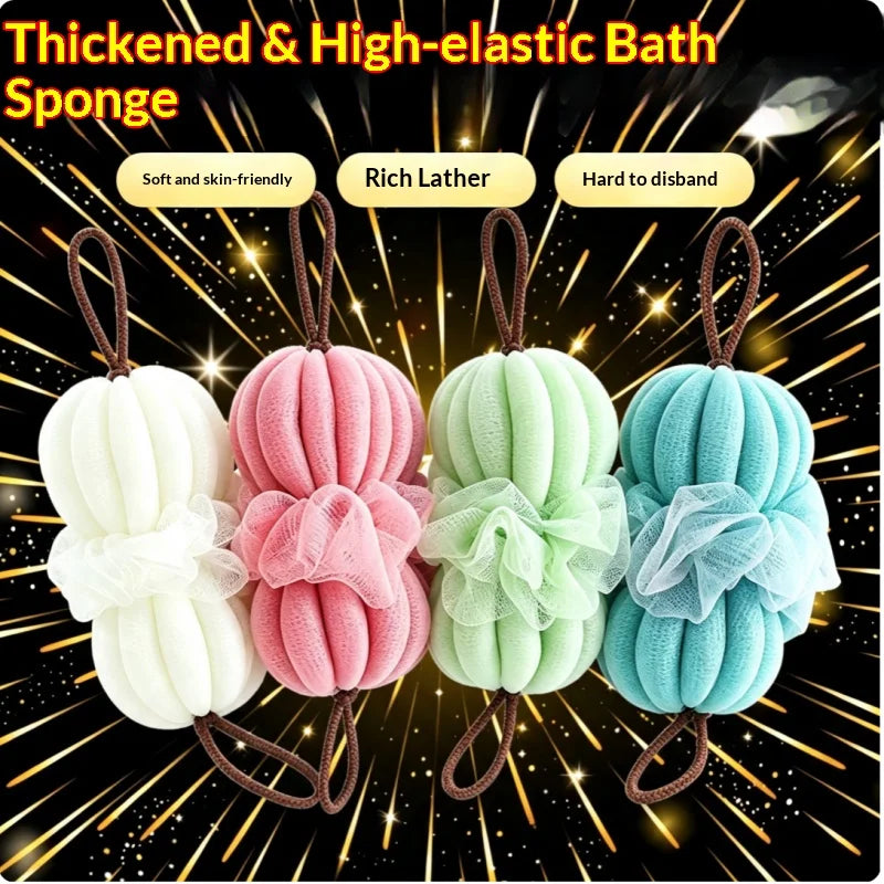Large Mesh Shower Ball – Foaming Exfoliating Bath Sponge