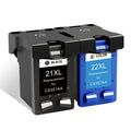 HP 21 22 XL Remanufactured Ink Cartridge Set – Black & Color