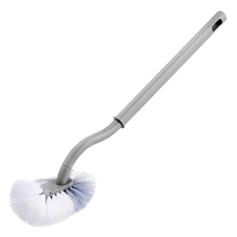 S-Shape Wall-Mounted Toilet Brush – Long Handle No-Drill