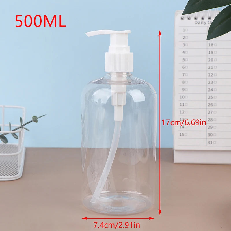 Refillable Pump Dispenser Bottles 200–500ml | Shampoo & Lotion