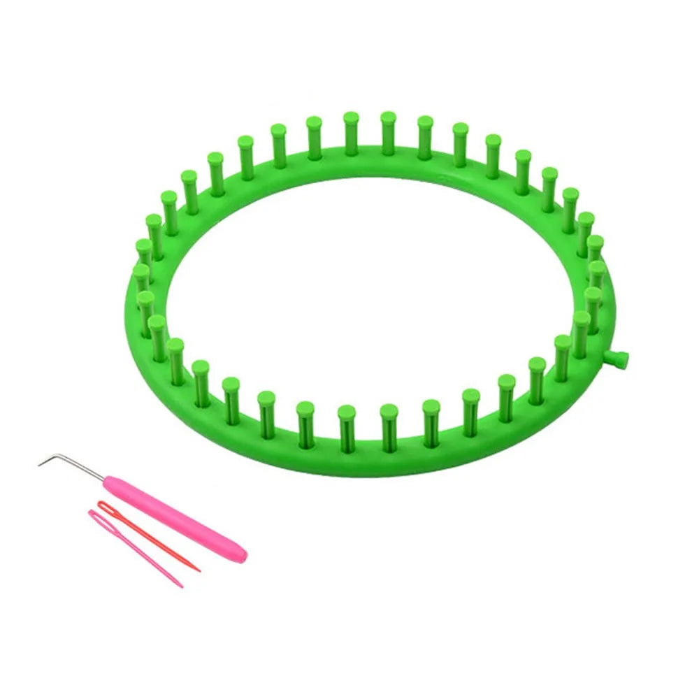 Round Knitting Loom Set – DIY Hats, Scarves & Shawls