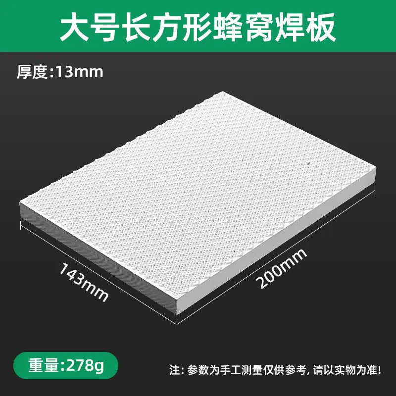 Quartz Honeycomb Refractory Brick – High-Temp Welding Board
