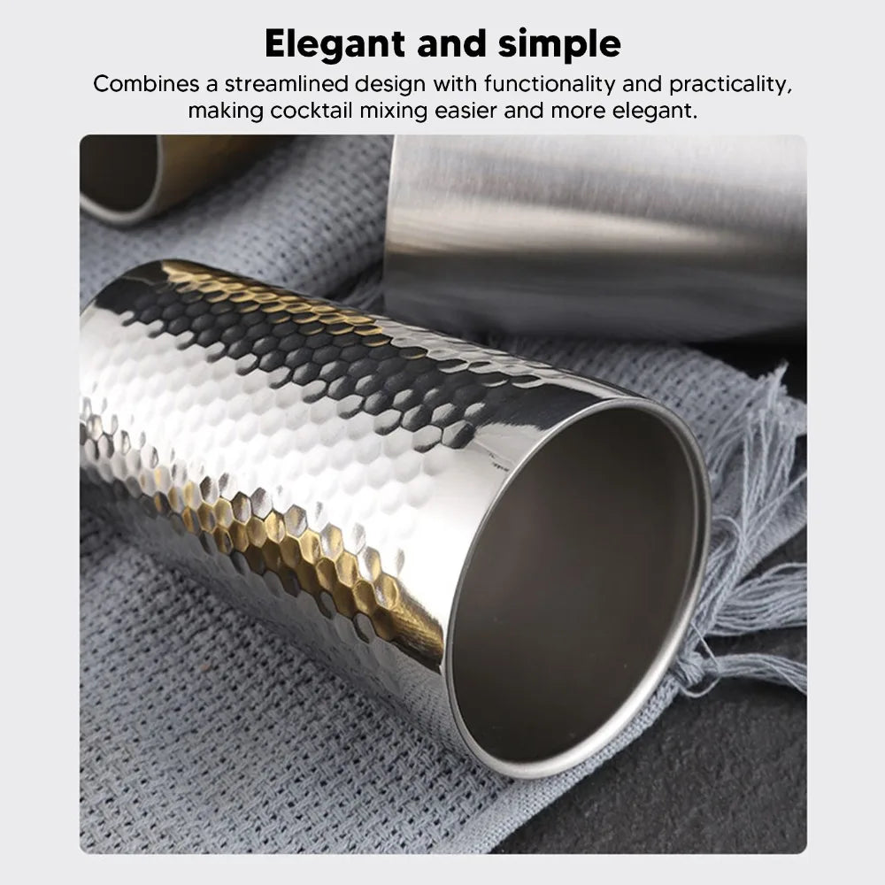 2-Pack 304 Stainless Steel Stackable Tumblers 350ml Travel Cups
