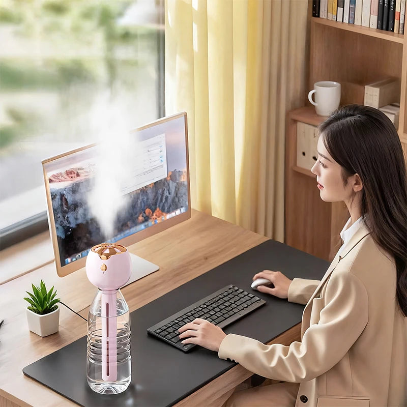 Portable USB Nano Mist Humidifier – Office, Bedroom & Car