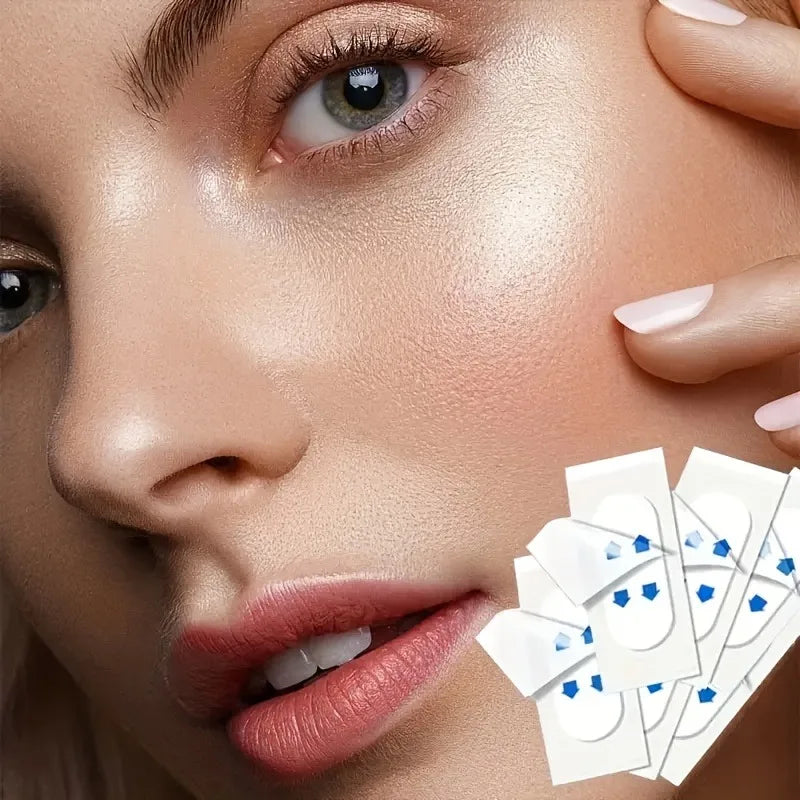 40Pcs Invisible Face Lifting Tape – Waterproof Chin & Neck Lift