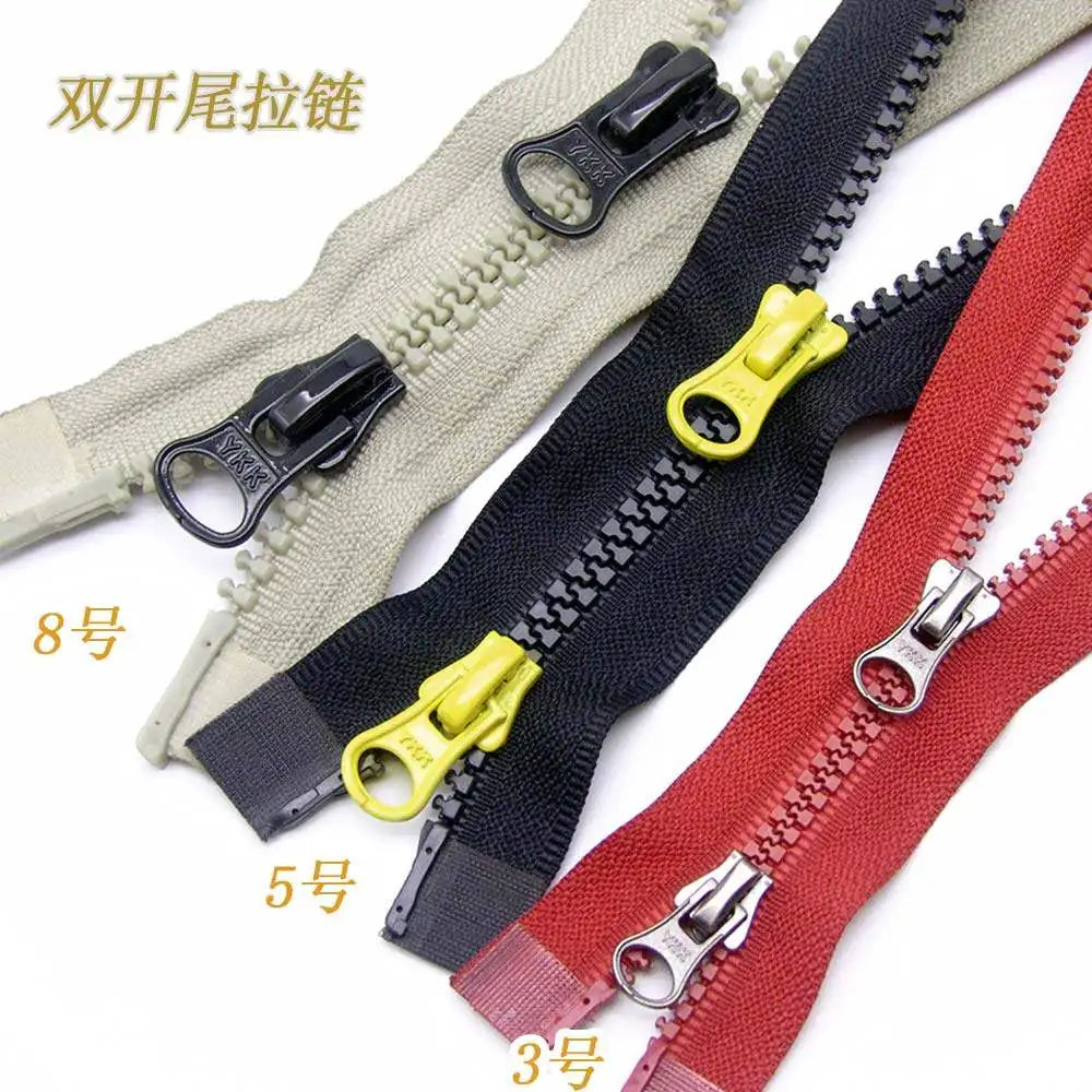 YKK Color Resin Zipper Sliders No.4 No.5 No.8 Auto Spring Lock