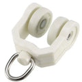 Flexible Ceiling Curtain Track Rollers 100pc Plastic Gliders