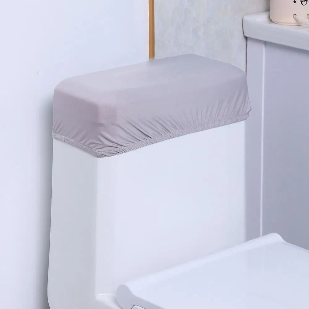 Stretch Washable Toilet Tank Dust Cover – Universal Fit