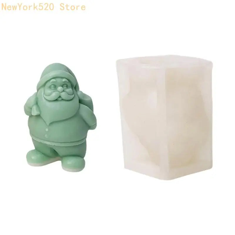 Santa Silicone Mould – Christmas Baking & Craft Mold