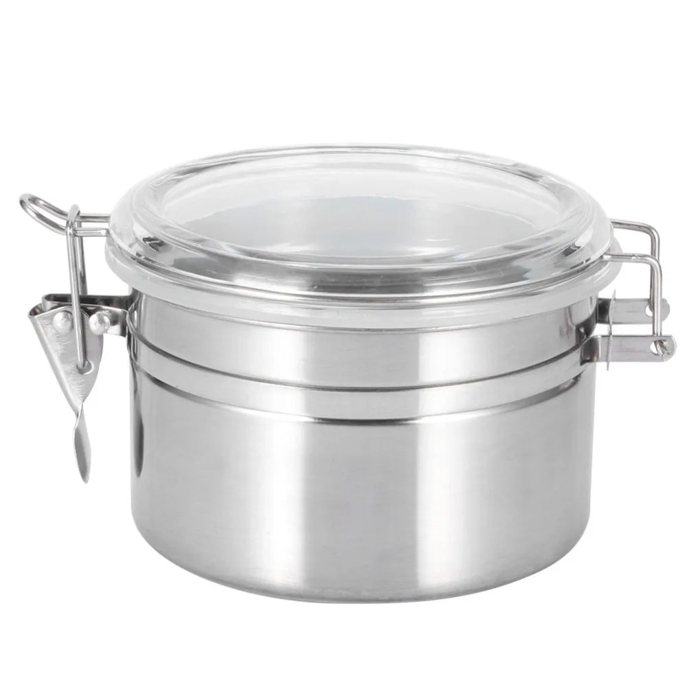 Stainless Steel Airtight Coffee Canister 750ml–1500ml | VIBE