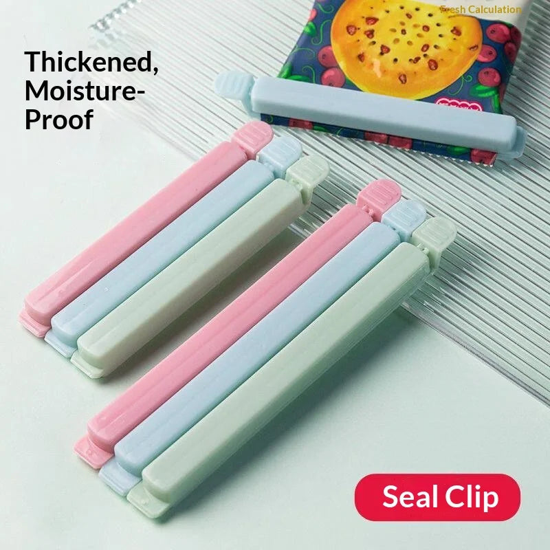 Plastic Food Bag Sealing Clips – Snack & Storage Clamps
