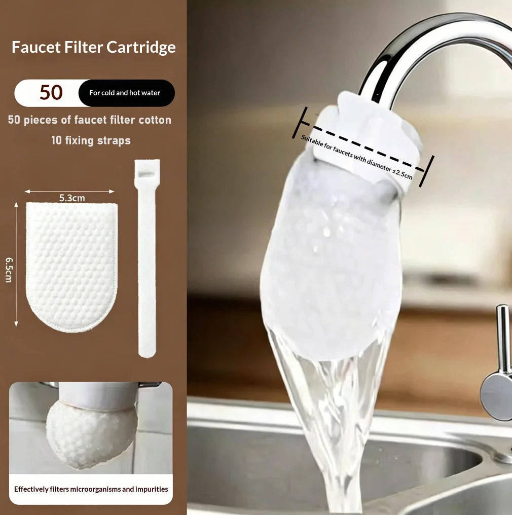 Reusable Faucet Filter Bag – Universal Tap Filtration Pouch