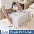 Foldable Drawer Organizer Boxes for Underwear, Socks & Bras