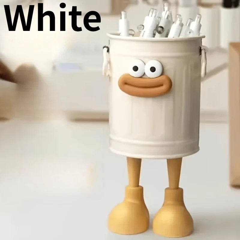 Cartoon Sausage Pen Holder – Cute Desktop Stationery Organizer