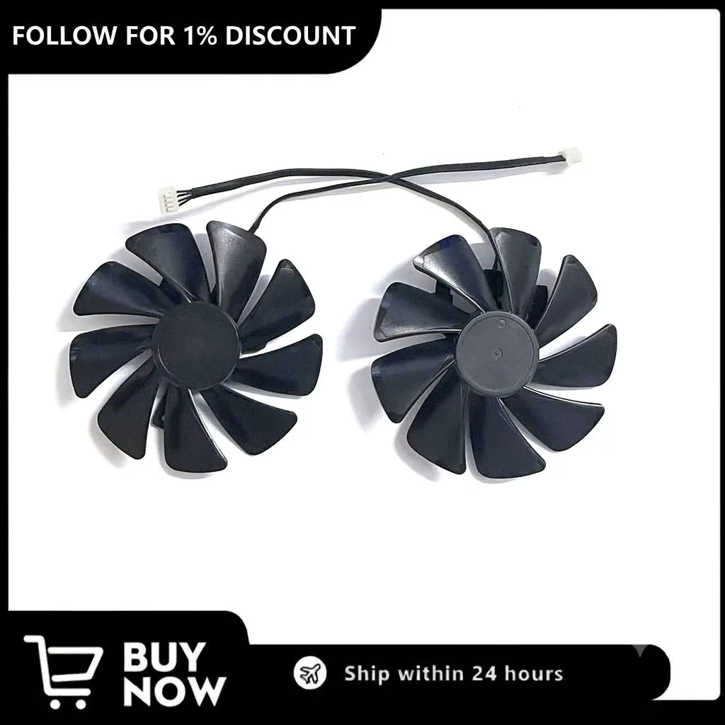 Sapphire RX570 GPU Replacement Fan 95MM 4PIN FD10015M12D
