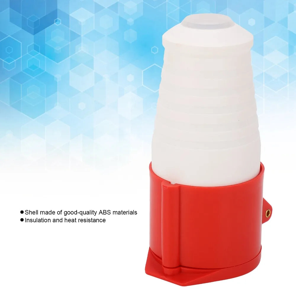 32A 3-Phase Industrial Plug & Coupler 5-Pin IP44 Waterproof Kit