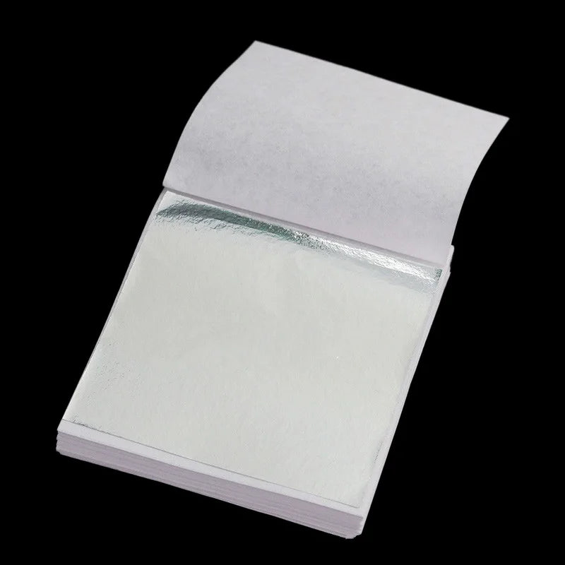 Gold Foil Sheets 100-Pack – Self-Adhesive Nail & Craft Foil