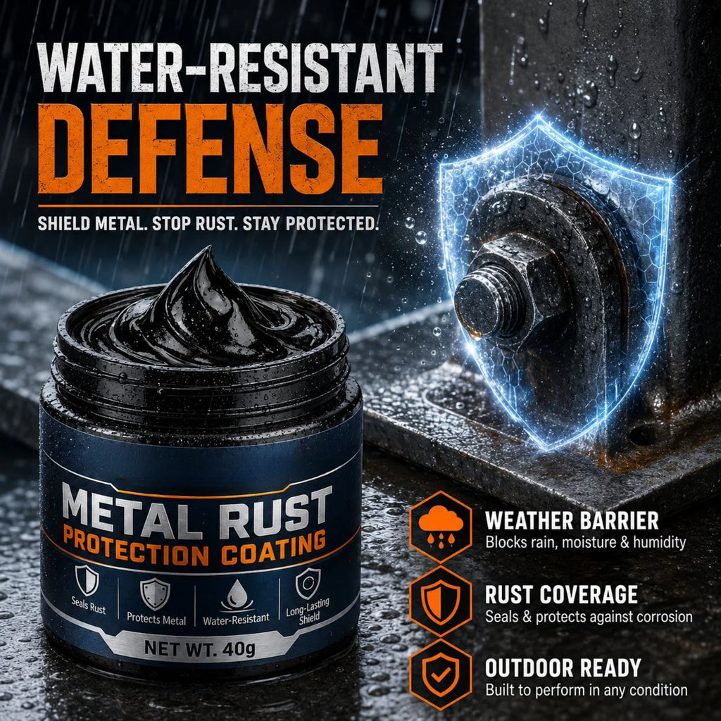 Metal Rust Converter Black Paste – Anti-Corrosion Coating Kit