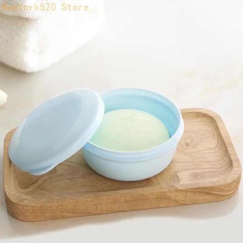 2-Pack Leakproof Soap Box Case for Bathroom & Travel