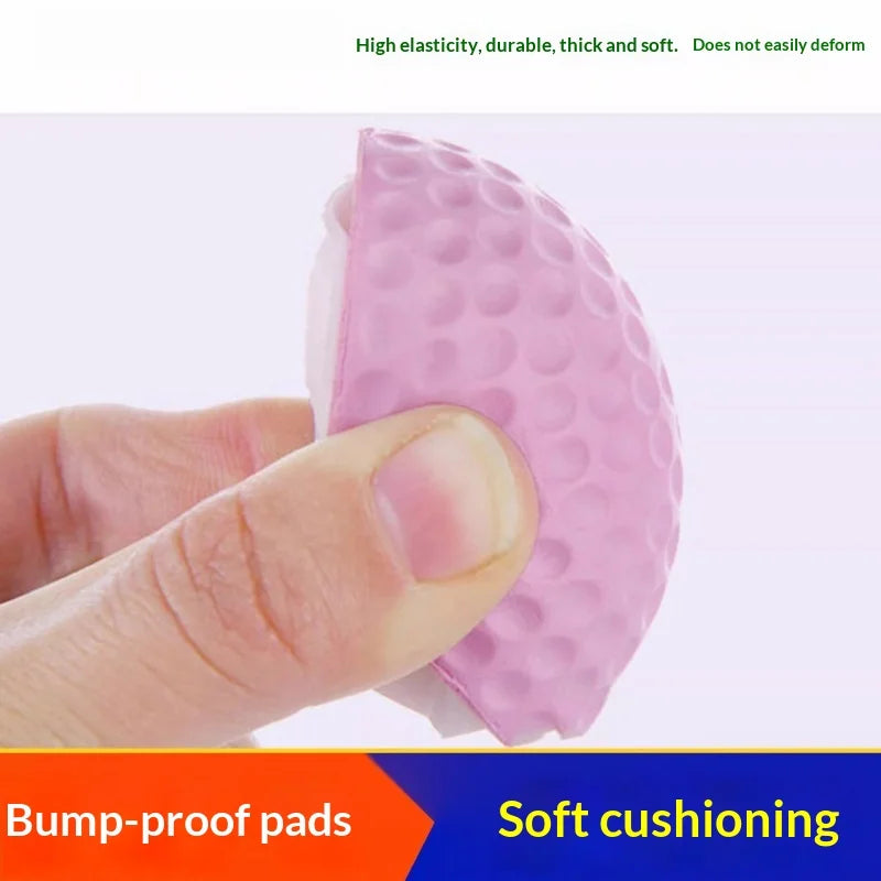 Self Adhesive Door Handle Bumper Pads – Rubber Wall Protectors