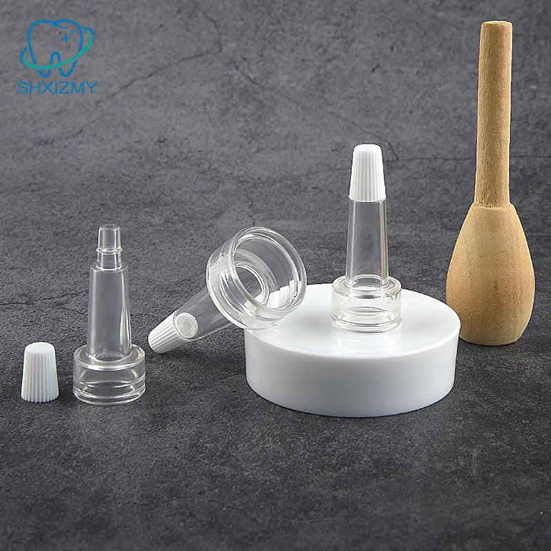 10-Pack Mini Refillable Powder Filling Bottles with Cap