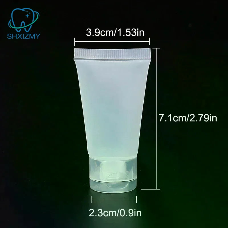 10Pcs Refillable Empty Squeeze Tubes – Lip Gloss & Cream