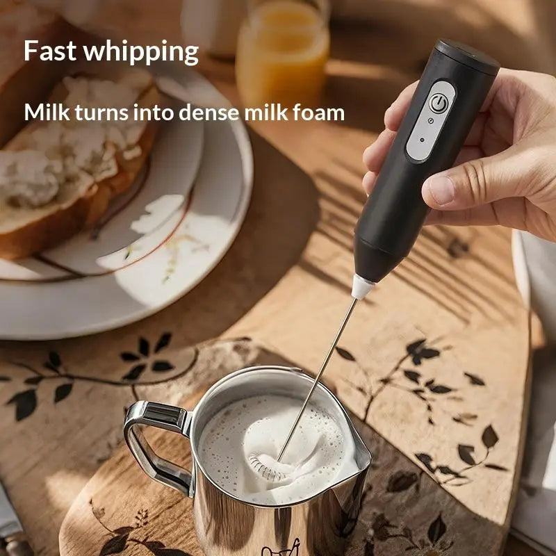 VIBE Handheld Electric Milk Frother & Coffee Whisk Mixer