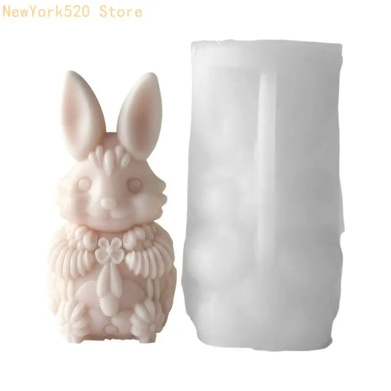 Rabbit Silicone Mould for Soap, Chocolate & Resin Crafts