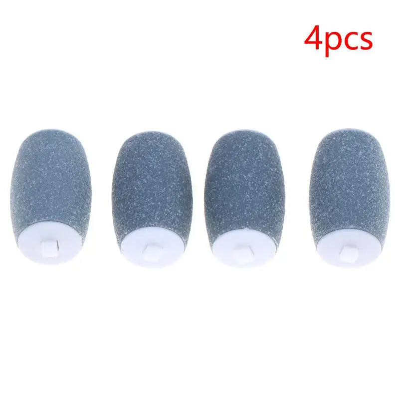 Electric Foot Scrubber Replacement Roller Heads 2–8 Pack