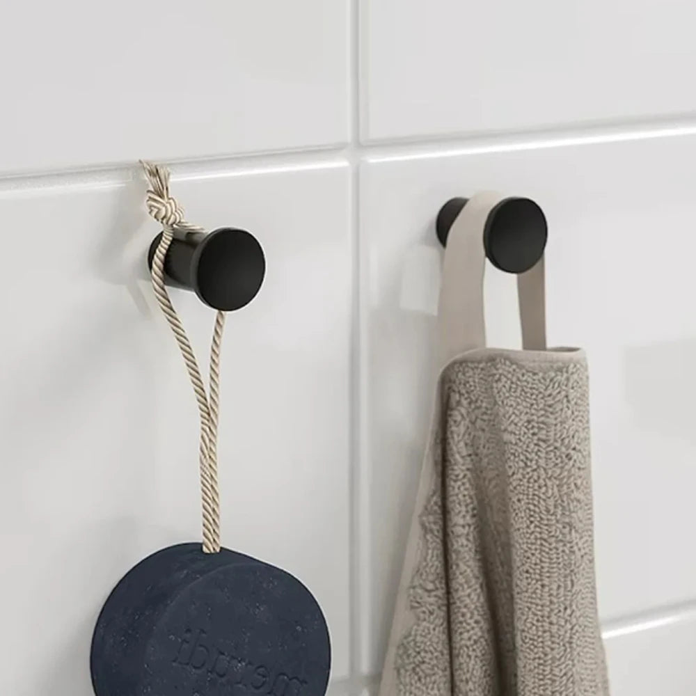 Stainless Steel Wall-Mounted Coat & Towel Hook | Screw Fix