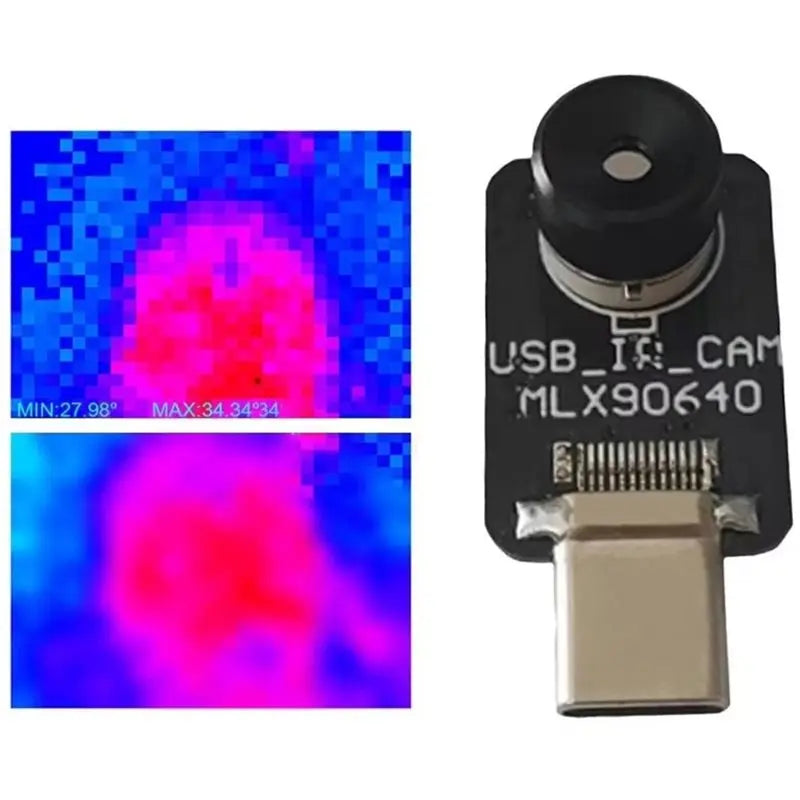 MLX90640BAA Thermal Imaging Module Type-C 32×24 IR Sensor