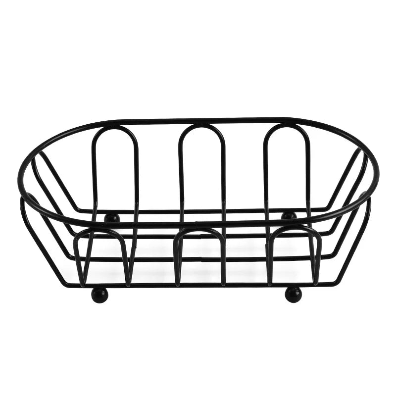 2-Pack Stainless Steel Storage Baskets – Desk & Vanity Organizer