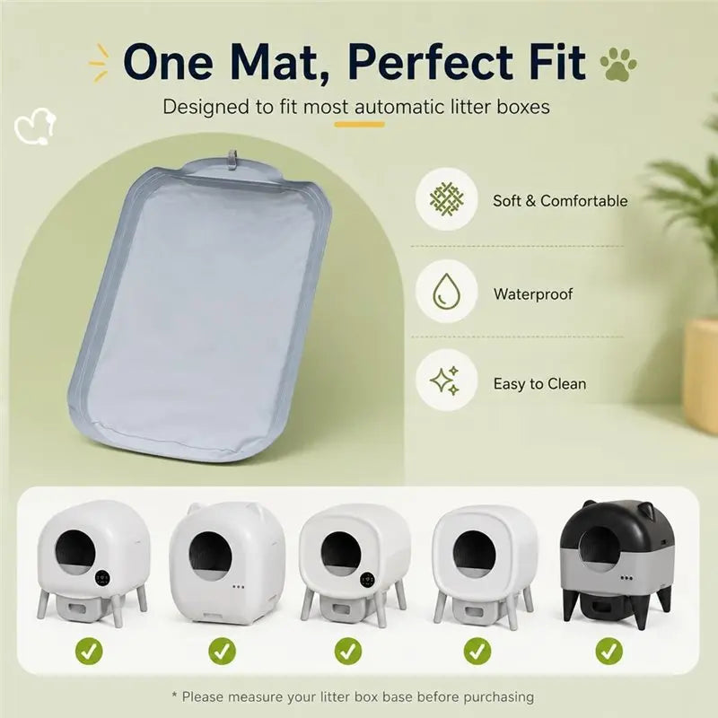 95L Automatic Self Cleaning Cat Litter Box + 4 Waterproof Liners