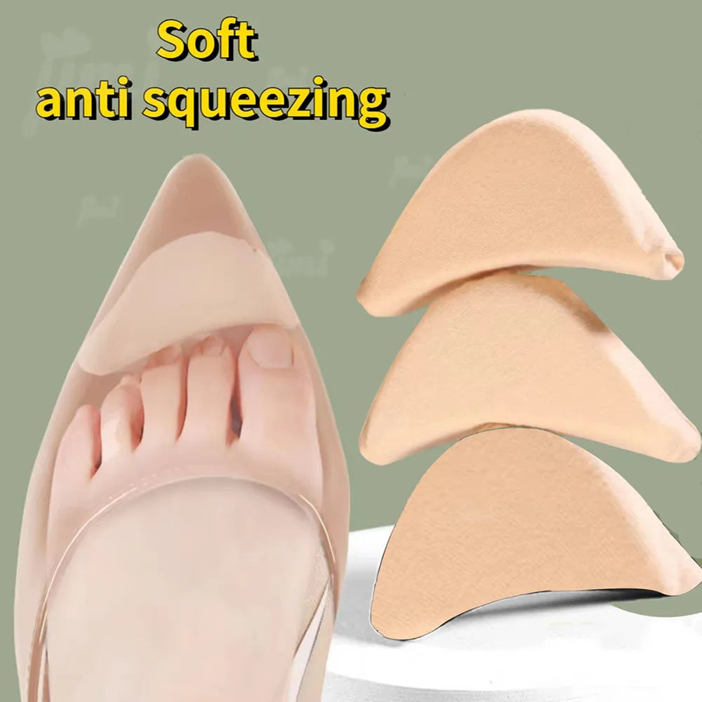 Soft Sponge Forefoot Insert Pads – Shoe Filler Cushion 2 Pairs