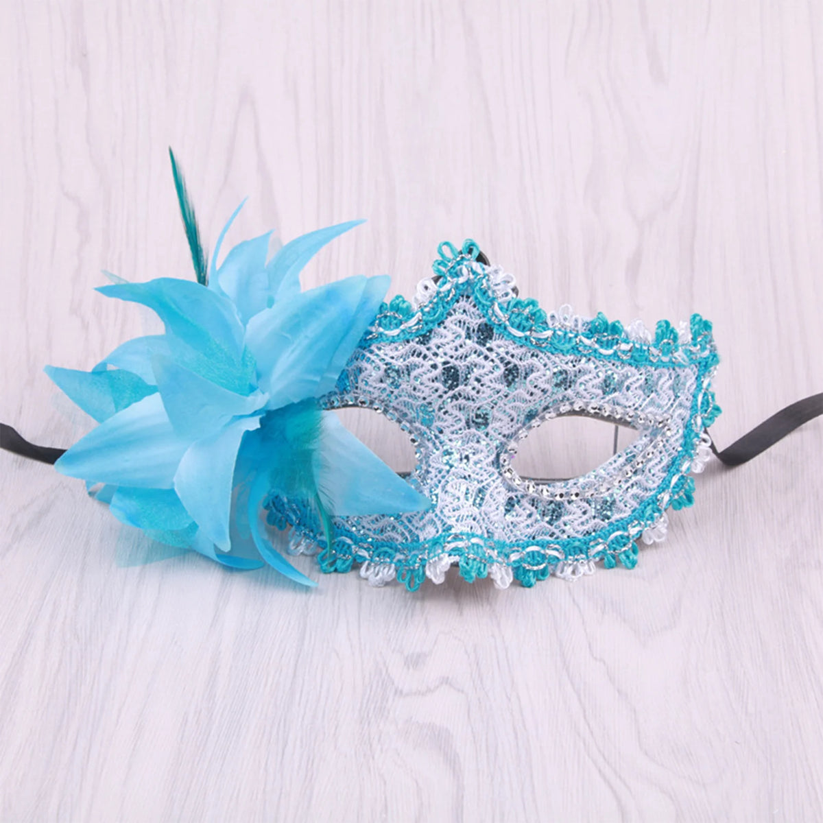 Rhinestone Masquerade Mask – Shiny Party & Photo Prop