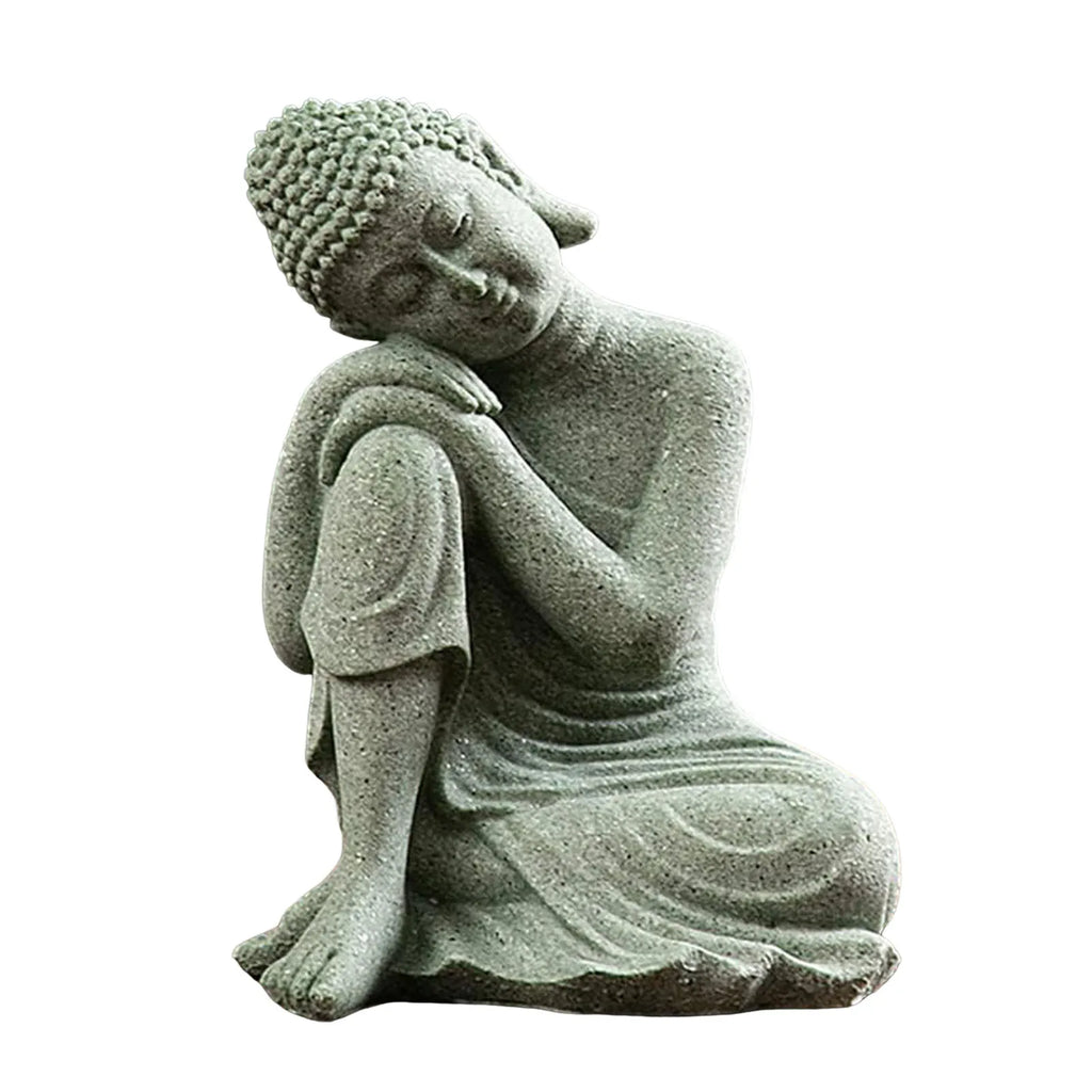 Meditating Buddha Stone Statue – Spiritual Home Décor & Gift