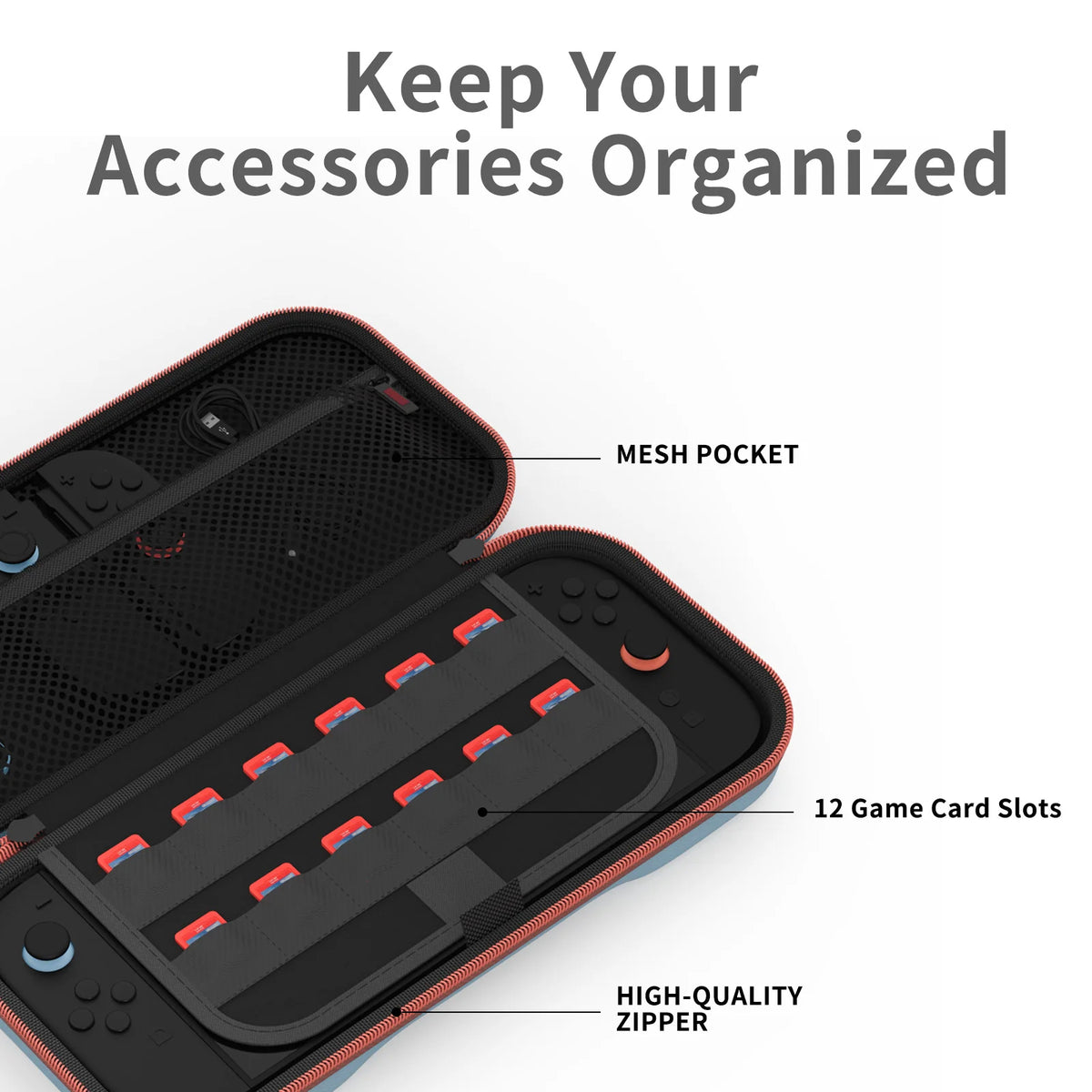Hard Shell Carrying Case for Nintendo Switch 2 (2025) – EVA