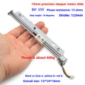 15mm Linear Screw Stepper Motor 123mm Stroke for 3D Printer DIY