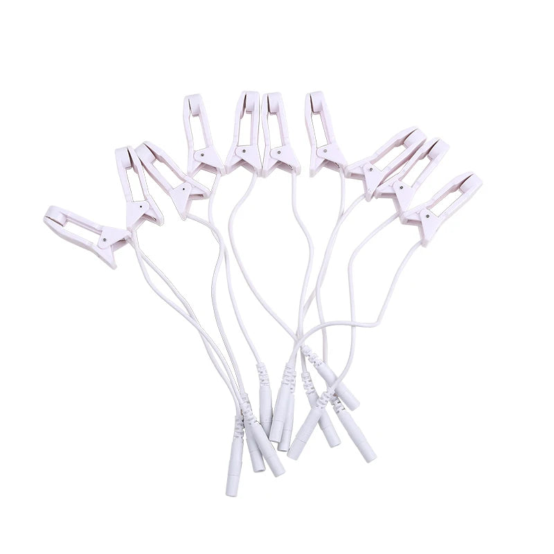 2.0mm Ear Clip Electrode Lead Wires for TENS Massager