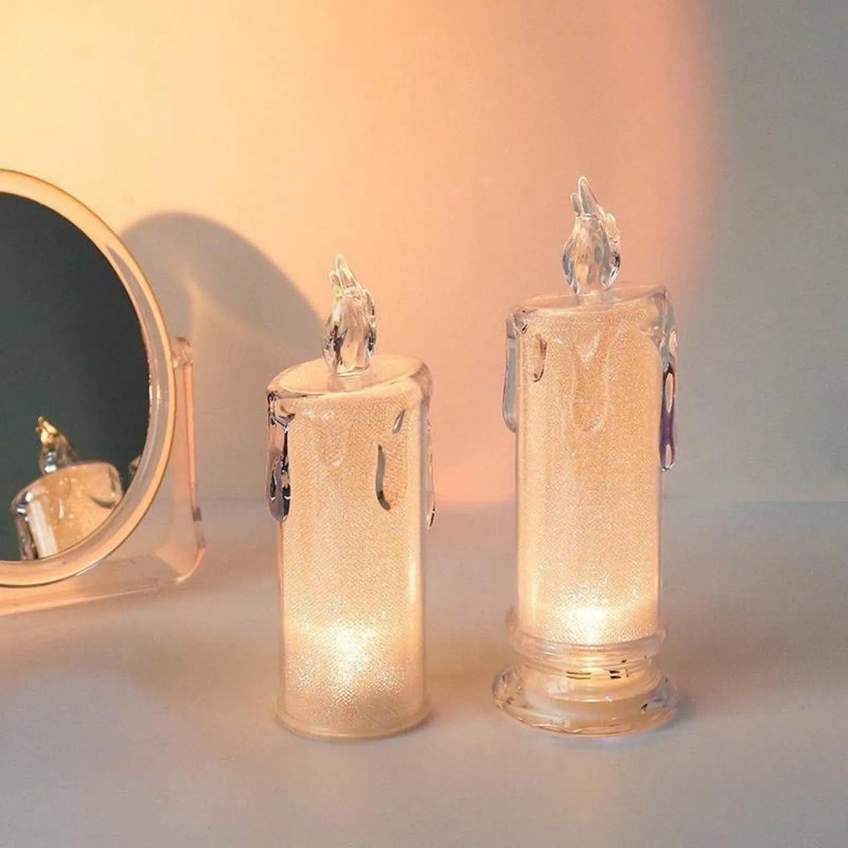Flameless LED Flickering Candle – Battery Operated Décor