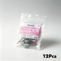 12-Pc Silicone Rubber Polishing Kit – Coarse Medium Fine Heads
