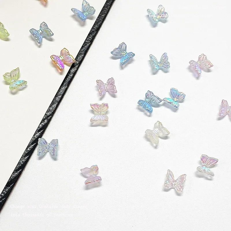 50pcs Kawaii Turtle 3D Flatback Resin Nail Art Charms DIY