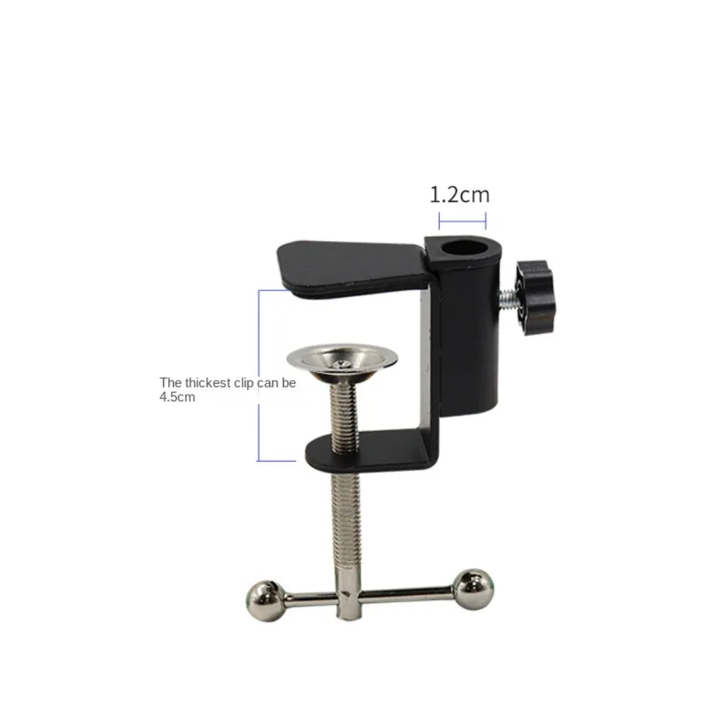Metal Desk Clamp Bracket – Universal Cantilever Clip Holder