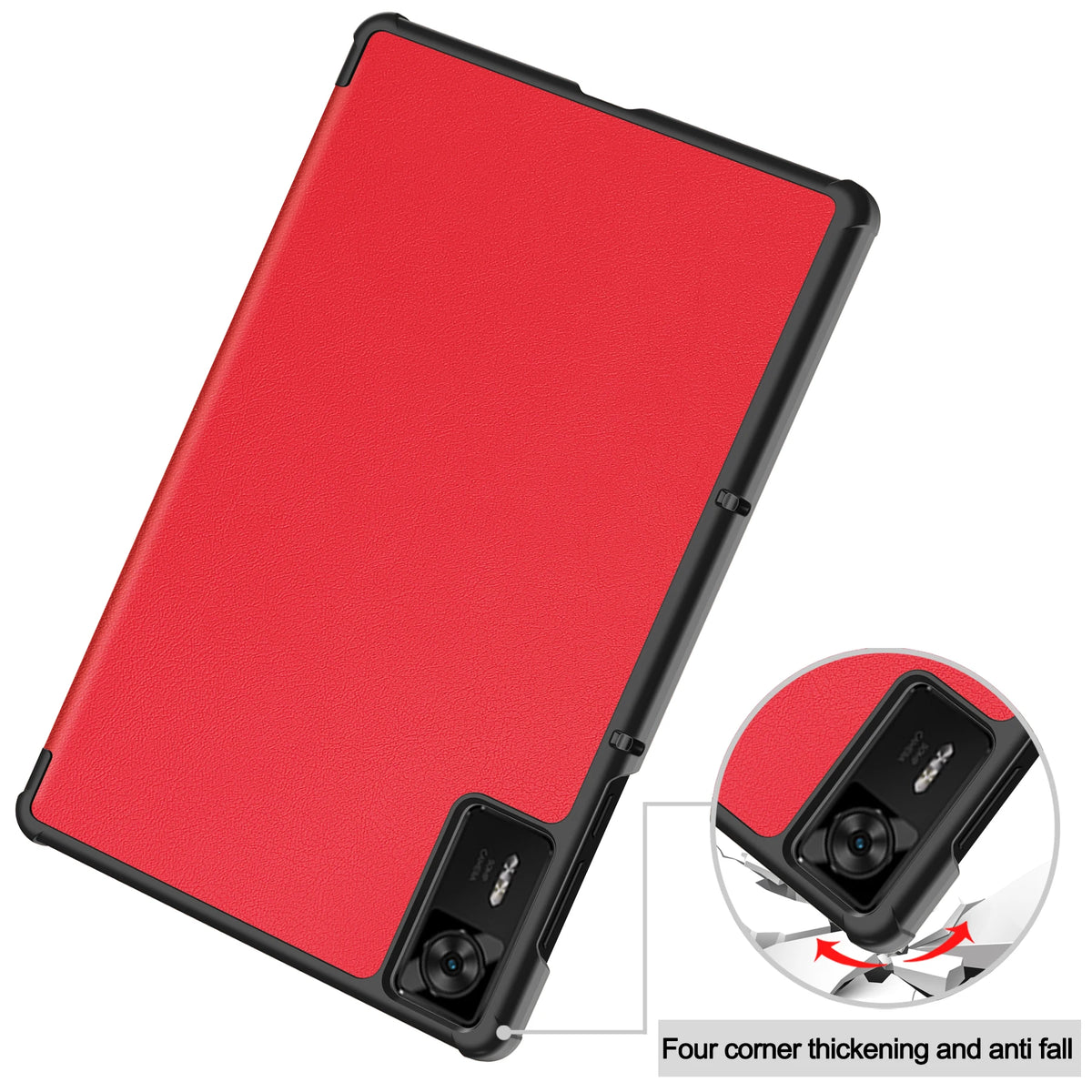 Tri-Fold Hard PU Case for Lenovo Legion Y700 Gen4 8.8"