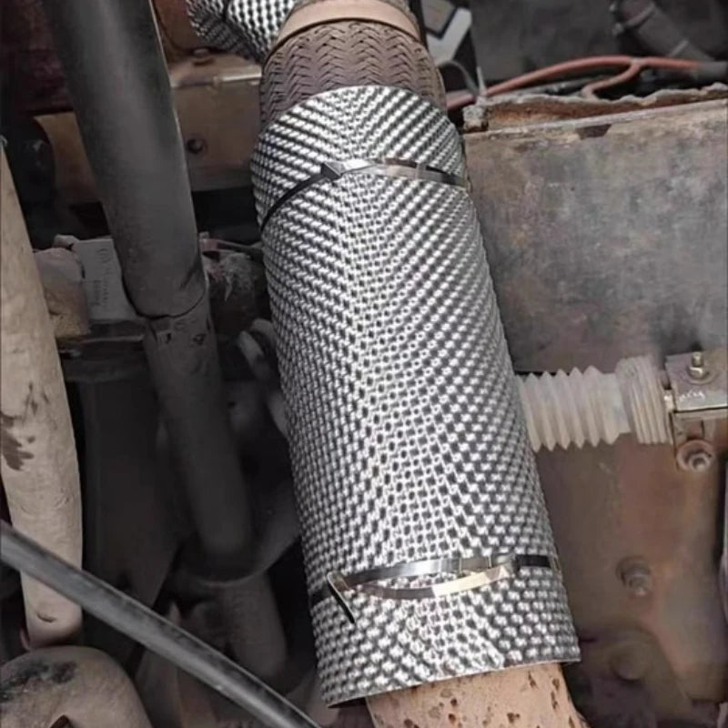 Embossed Aluminum Heat Shield – Exhaust, Engine & Chassis