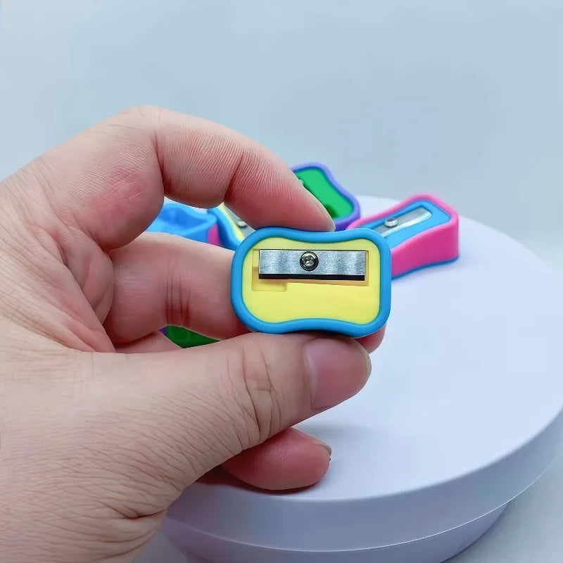 Color Pen Roller & Pencil Sharpener Set 2/4pcs – School Supplies