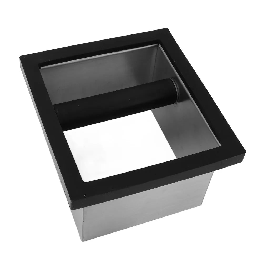 VIBE Stainless Steel Counter-Mounted Coffee Knock Box