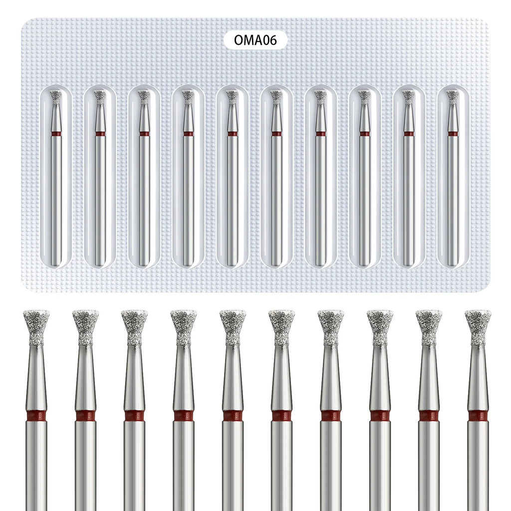 Russian Manicure Drill Bits Set – Cuticle Removal Nail File Kit