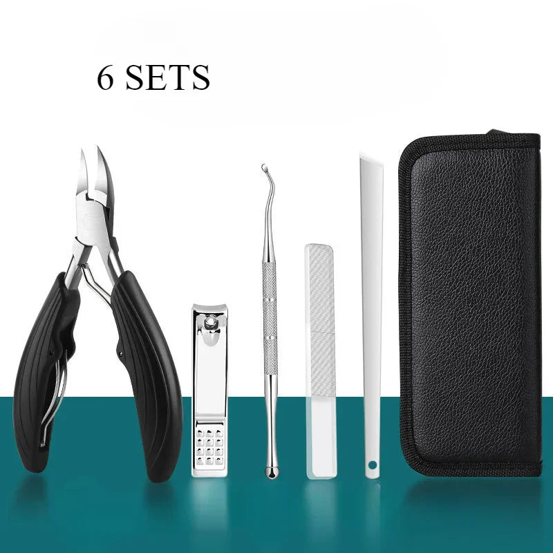 Professional Toenail Clippers Sharp Curved Blade Thick Nail Tool