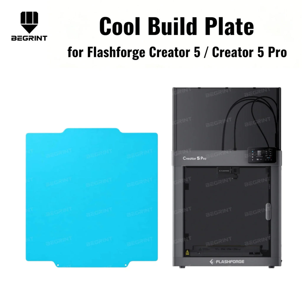 Dual-Sided Magnetic Build Plate for Flashforge Creator 5/5Pro